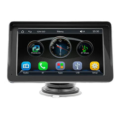 All-in-One Smart 7â IPS Touchscreen Portable Car Media Player with Advanced Vehicle Infotainment System, Wireless iOS & Android Auto Support